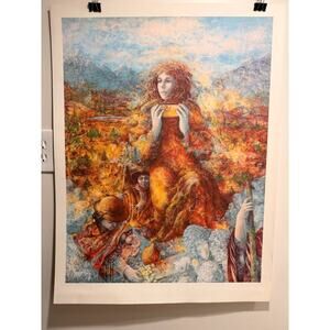 Robert Hollis Peruvian Blackbox Collotype Print Poster Lithograph